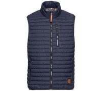 camel active 460980-9e52 Gilet, Bleu foncé, 58 Hommes