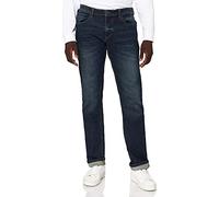 Camel Active 5-Pocket Houston Jean Droit, Bleu (Bleue 82), W33/L34 (Taille fabricant: 33/34), Homme