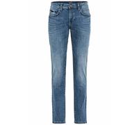 Camel Active 5-Pocket Houston Jean Droit, Bleu, W35/L36 (Taille Fabricant: 35/36) Homme