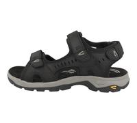 camel active 58RIA01 Sandales Homme Noir Cuir Riemchen Scratch