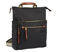 camel active Bari Hobo Bag/Backpack, Sac à Main Femmes, Noir, m