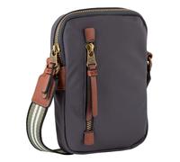 camel active bags Bari Petit sac à bandoulière pour femme, gris foncé, 14x2,5x20, Poche pour téléphone portable