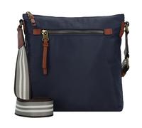 camel active Bari Cross Bag L, Sac à Main Femmes, Bleu foncé, L
