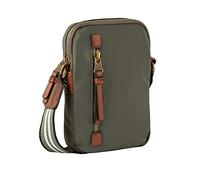 camel active bags Bari Petit sac à bandoulière pour femme, kaki, 14x2,5x20, Poche pour téléphone portable