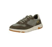 camel active Baskets basses pour homme, chaussures basses, semelle intérieure amovible, Kaki 850, 43 EU