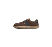 camel active Baskets basses pour homme, doublure chaude, Marron foncé 380, 46 EU