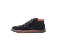 camel active Baskets montantes Blake en cuir pour homme, bleu marine, 44 EU