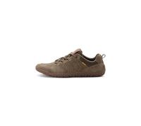 camel active Baskets pour homme en cuir nubuck et textile, Kaki 850, 41 EU