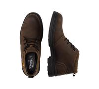 camel active Bottes à lacets en cuir de qualité supérieure, marron, 43 EU