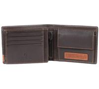 Camel active California Portefeuille en Cuir 12,5 cm Marron Marron 12,5x2x9,5