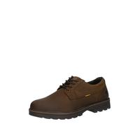 camel active Chaussures Flow Oxford à lacets en cuir véritable pour homme, Café 320, 42 EU