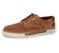 camel active Chaussures à lacets en cuir véritable pour homme, cognac, 43 EU