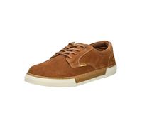 camel active Baskets en cuir pour homme, Marron cognac, 44 EU