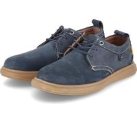 Camel active Chaussures à lacets pour homme Chaussures basses bleu foncé en daimTaille:45