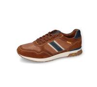 camel active Chaussures basses Split/Nappa TAN/bleu, bleu bronze, 47 EU