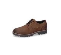 camel active Chaussures Flow Oxford à lacets en cuir véritable pour homme, Café 320, 44 EU