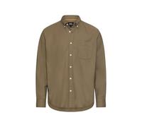 camel active Chemise à Manches Longues pour Homme avec Poche de Poitrine
