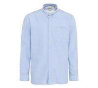 camel active Chemise Oxford pour Homme en Coton Biologique certifié, Bleu Clair, 3XL