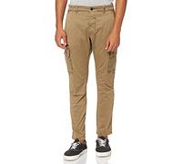 camel active Coupe ajustée Toronto Cargo Mous, Vert foncé, 34W x 32L Homme