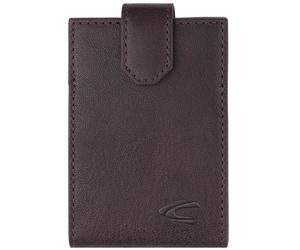 camel active Cuir étui pour Carte de crédit Discover Card Wallet Brown Marron foncé