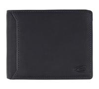 camel active Cuir Porte-Monnaie Ocean Horizontal Wallet Black Noir
