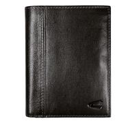 camel active Cuir Porte-Monnaie Pine High Form Wallet Black Noir