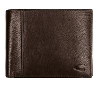 camel active Cuir Porte-Monnaie Pine Horizontal Wallet Brown Marron foncé