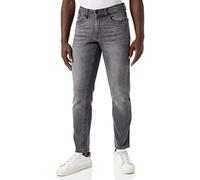 camel active Denim Raw Slim Fit pour Homme, Gris foncé, 36W / 32L