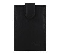 Camel Active Étui pour carte de crédit Discover Card Wallet M 317365 – cuir noir pour homme