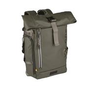 camel active Sac à dos kaki pour homme - Explore Rolltop Backpack L Khaki 254567