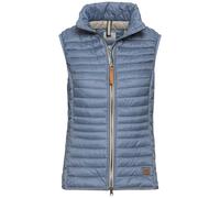camel active Gilet matelassé pour femme en polyamide recy leu fumée, 50