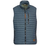 camel active Gilet matelassé pour homme en polyamide recyclé, Encre bleue, 52