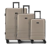 camel active Hanoi 4 roues Set de valises 3 pièces avec soufflet d'extension brun