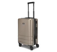 camel active Hanoi 4 roulettes Trolley de cabine S 55 cm avec soufflet d'extension beige