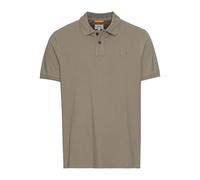 camel active Herren Halbarm Poloshirt aus Reiner Baumwolle Khaki, Menswear-m Polo, Kaki, M Hommes
