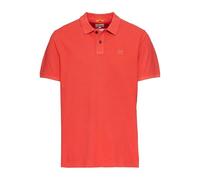 camel active Herren Kurzarm Poloshirt aus Baumwolle Rot, Menswear-m Polo, Rouge, M Hommes