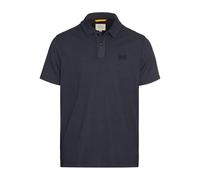 camel active Herren Kurzarm Poloshirt aus Reiner Baumwolle Blau, Menswear-l Polo, Bleu, L Hommes