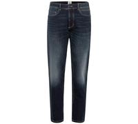 camel active Herren Regular Fit Flexxxactive Jeans Dunkelblau, 34, Menswear-33/34, Bleu foncé, 33W / 34L Homme