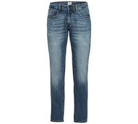 camel active Herren Slim Fit 5-Pocket Jeans Blau, 34, Menswear-34/34, Bleu, 34W / 34L Homme