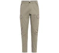 camel active Herren Tapered Fit Cargo Hose Khaki, 32, Menswear-40/32 Mous, Kaki, 40W / 32L Homme