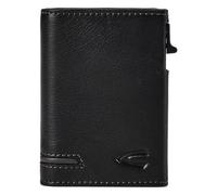 camel active Hill Porte-monnaie Protection RFID Cuir véritable 7 cm noir