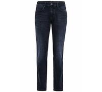 camel active Homme 5-pocket Madison Jean droit, Bleu (Dark Blue Used 46), 32W / 32L EU