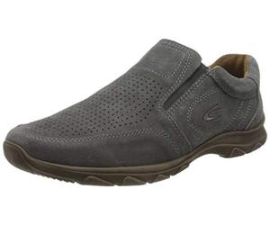 camel active Homme Spark Mocassins, Gris (Ash 02), 40 2/3 EU