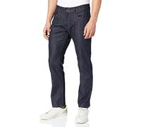 camel active Jean 5 Poches pour Homme, Coupe Droite, Bleu foncé, 32/34, Bleu foncé (Bleu Nuit), 32W / 34L