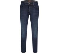 camel active Homme 5-pocket Madison Jean droit, Bleu (Dark Blue Used 46), 32W / 32L EU