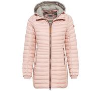 camel active Lange leichte Steppjacke Veste, Rose, 38 Femme