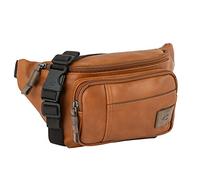 camel active Laos Petit Sac Banane pour Homme, Cognac, s, 000436