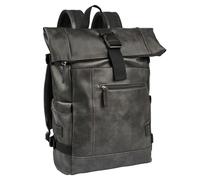 camel active Laos 004587 Sac à dos pour homme (1 pièce), Noir, L, Rucksack