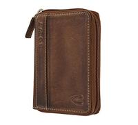 camel active Melbourne RV Porte-monnaie en cuir 10,5 cm brun