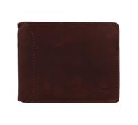 camel active Portefeuille Ocean pour homme – cuir, format paysage, taille S, marron cognac